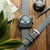 Classic Tropical Style FKM Rubber Watch Strap - Grey - additional image 2