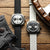 Classic Tropical Style FKM Rubber Watch Strap - Black - additional image 3