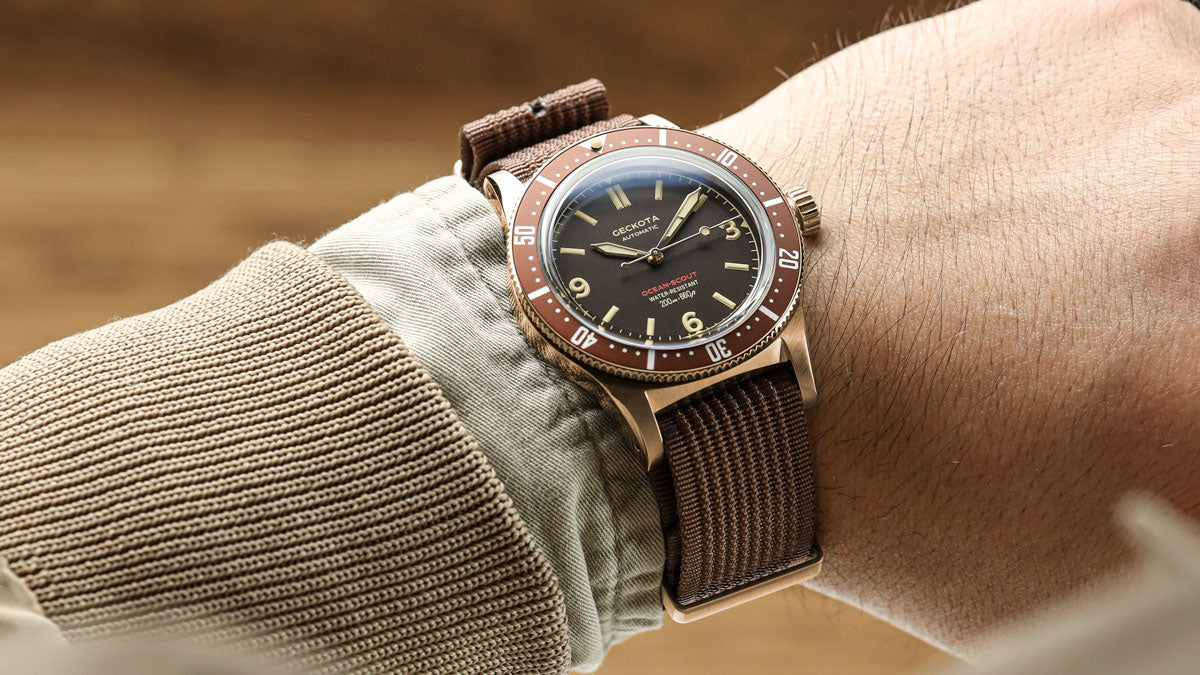 New Release: The OCEAN-SCOUT Dive Watch - Geckota