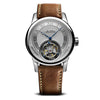 Geckota Tourbillon Hand Wound Watch - Silver