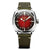Pioneer Automatic Watch Brushed Red Dial