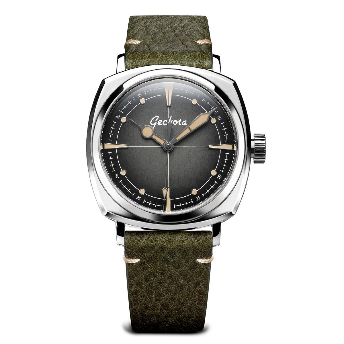Pioneer Automatic Watch Brushed Black Dial
