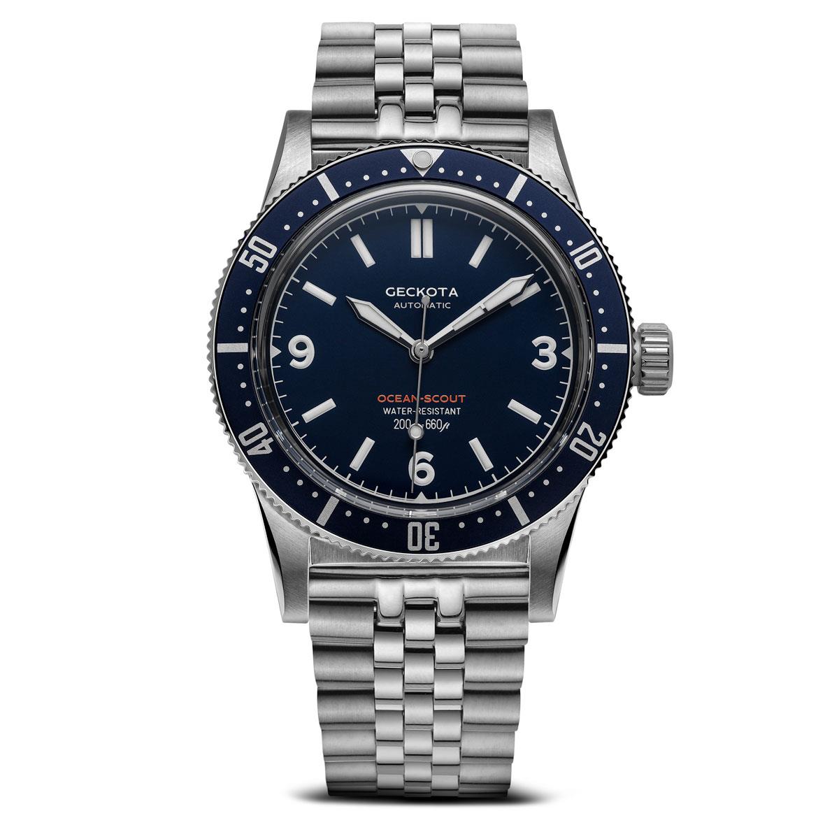 Ocean-Scout Dive Watch Royal Blue