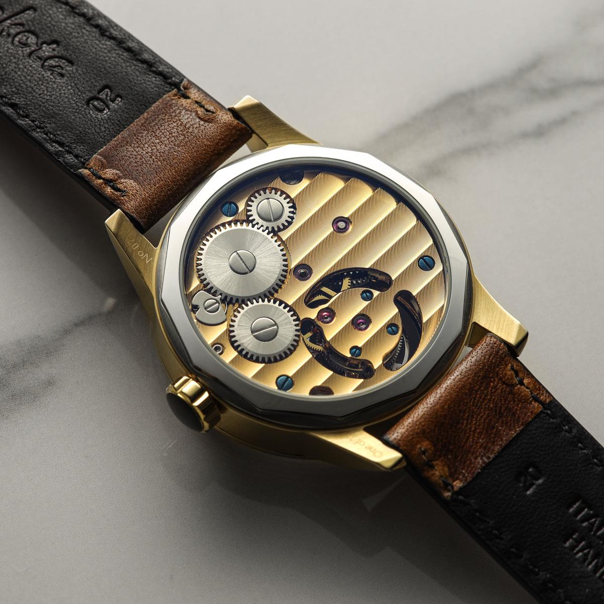 Tourbillon Hand Wound Watch Gold