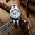 FORZO Racing SP Nylon Watch Strap - Light Blue with Racing Stripes - additional image 4