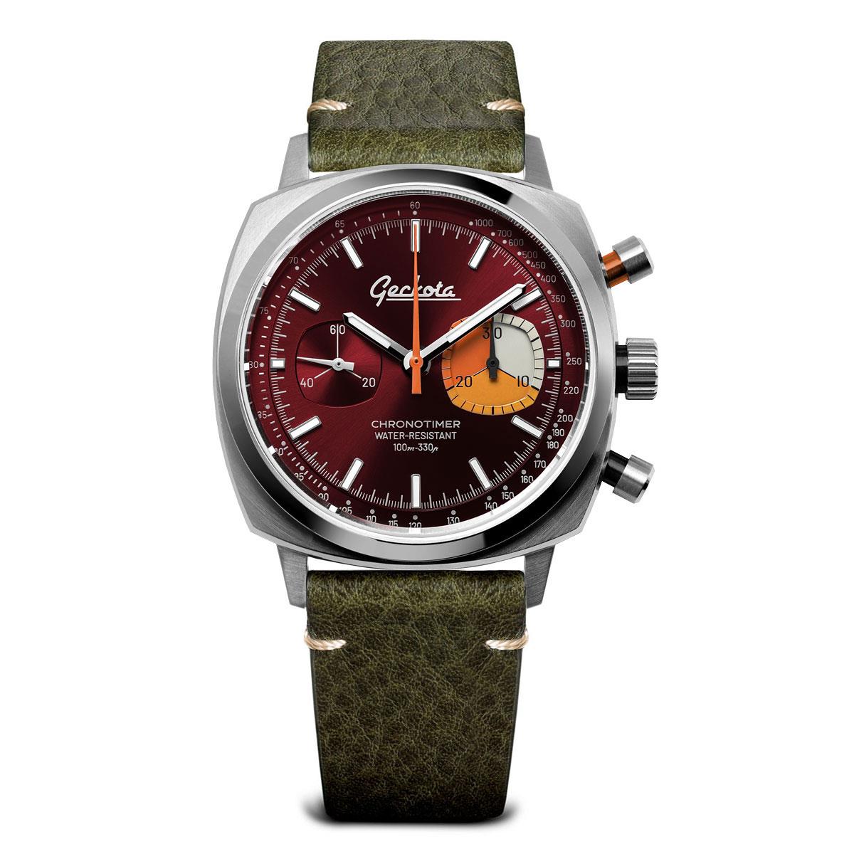 Chronotimer Sports Edition Maroon Red