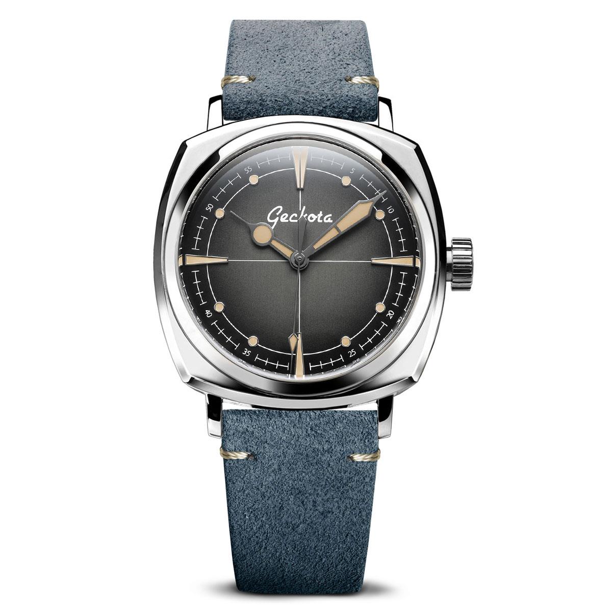 Pioneer Automatic Watch Brushed Black Dial