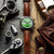 Geckota Chronotimer Aurora Chronograph Watch Green Sunburst TP-369-3 - additional image 1