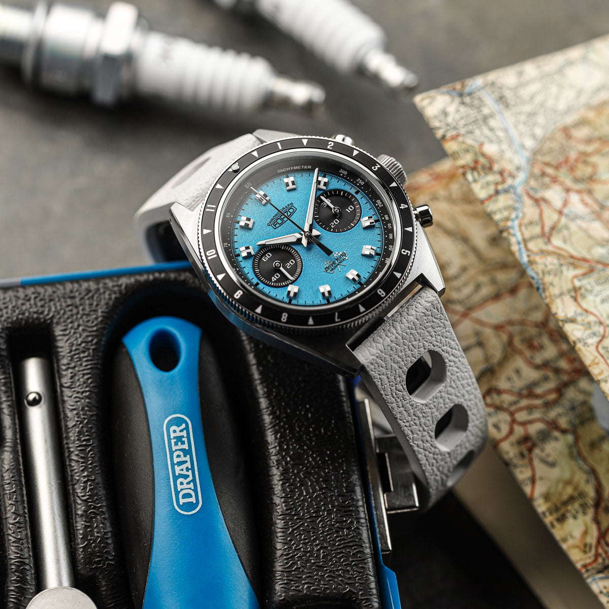 FORZO Drive King Mechanical Chronograph Blue RWB046-BK - additional image 2