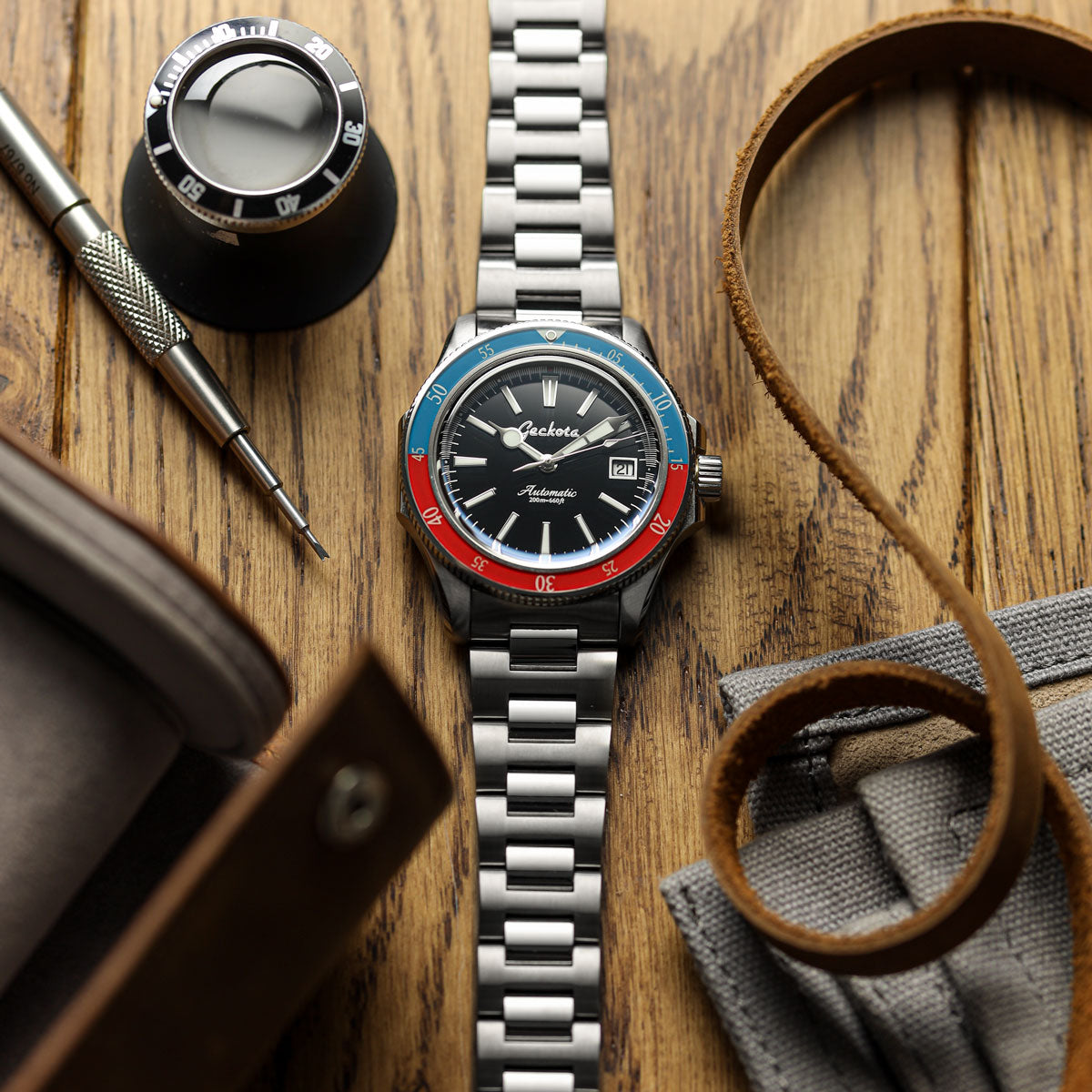 Sea-Hunter H Link Stainless Steel Watch Bracelet - additional image 2