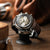 Geckota Chronotimer Chronograph Watch Brown Fumé Dial TP-369-2 - additional image 3