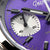 Geckota Chronotimer Aurora Chronograph Watch Purple Sunburst VS-369-2 - additional image 2