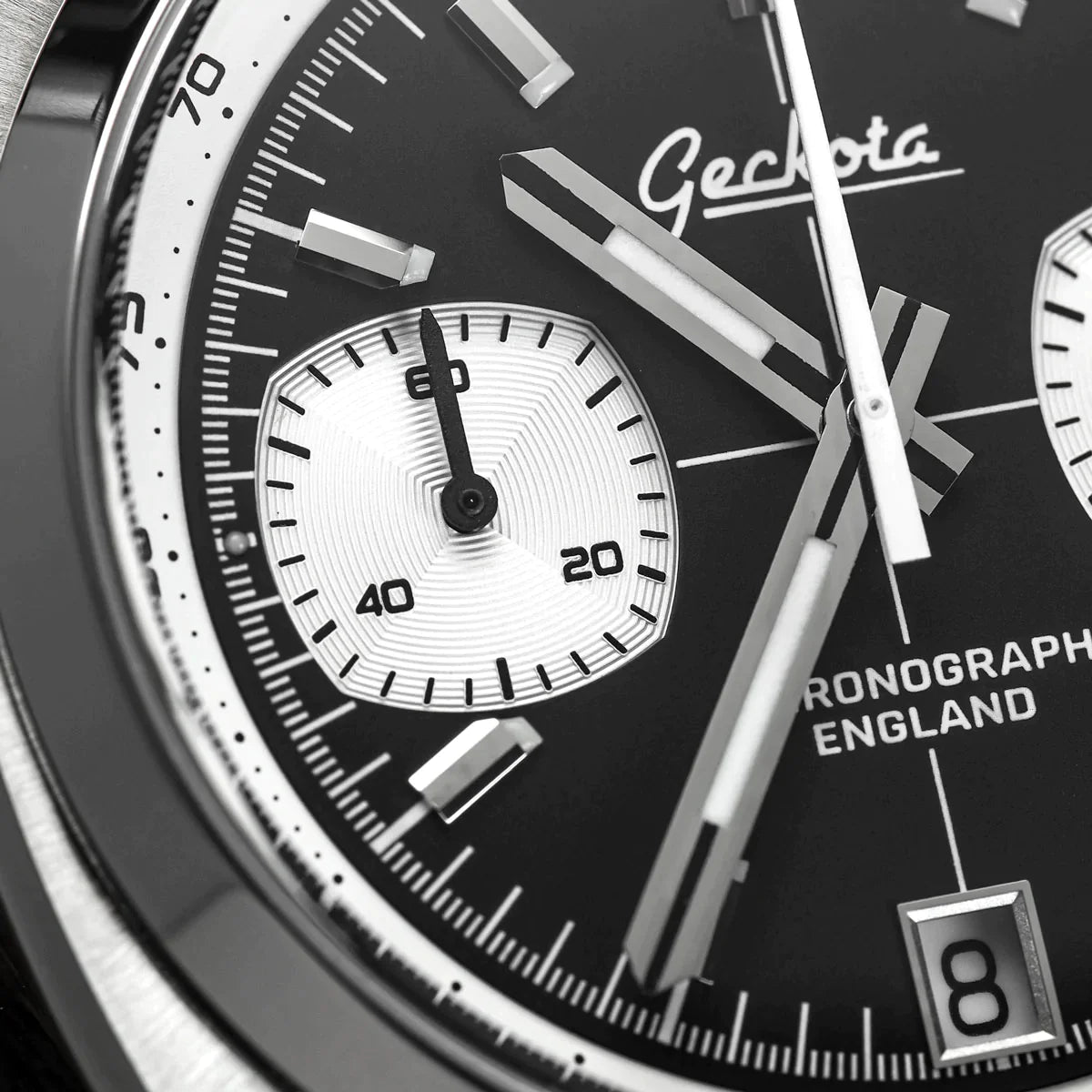 Chronotimer Chronograph Watch Classic Reverse Panda Geckota
