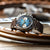 Geckota Vintage V-Stitch Italian Leather Watch Strap - Chocolate Brown - additional image 4