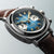 Geckota Chronotimer Chronograph Watch Deep Blue Fumé Dial - additional image 2