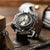 Geckota Chronotimer Chronograph Watch Brown Fumé Dial VS-369-2 - additional image 4