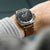 Stanway Vintage V-Stitch Watch Strap - Horween Chromexcel - Natural - additional image 2