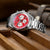 Limited Edition Carl Fogarty 'Foggy' Chronograph Watch | Red and White - additional image 1