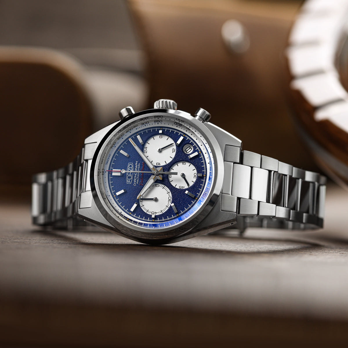 DirtFish EnduraTimer Chronograph Watch - Rally Blue Dial - additional image 4
