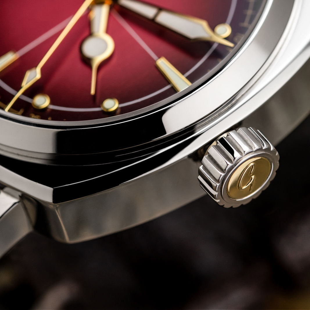 Geckota Pioneer Automatic Watch Brushed Red Dial TP-369-3 - additional image 4