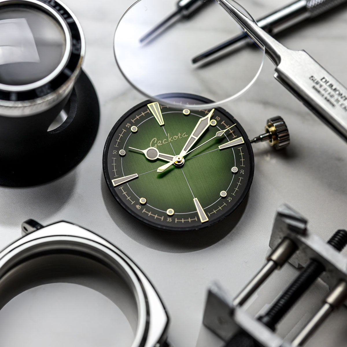 Pioneer Automatic Watch Brushed Green Dial