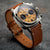 Geckota Chronotimer Chronograph Watch Yellow Racing Dial - additional image 4