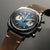 Stanway Vintage V-Stitch Crazy Horse Leather Watch Strap - Golden Brown - additional image 3