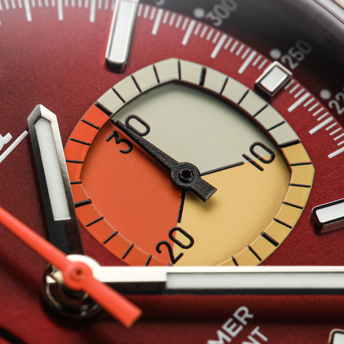 Chronotimer Sports Edition Maroon Red