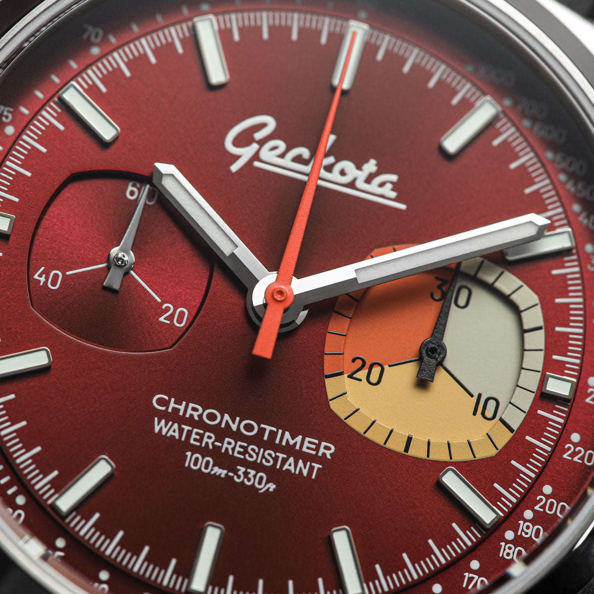 Chronotimer Sports Edition Maroon Red