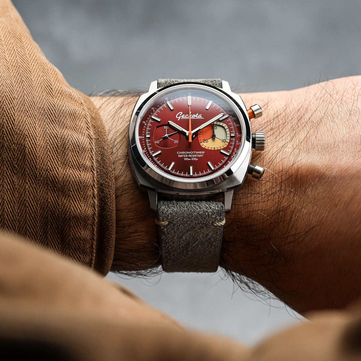 Chronotimer Sports Edition Maroon Red