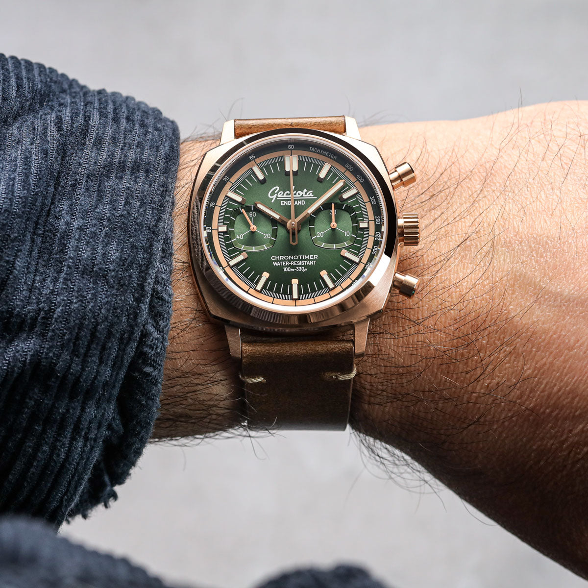 Classic Chronotimer Watch Empire Green