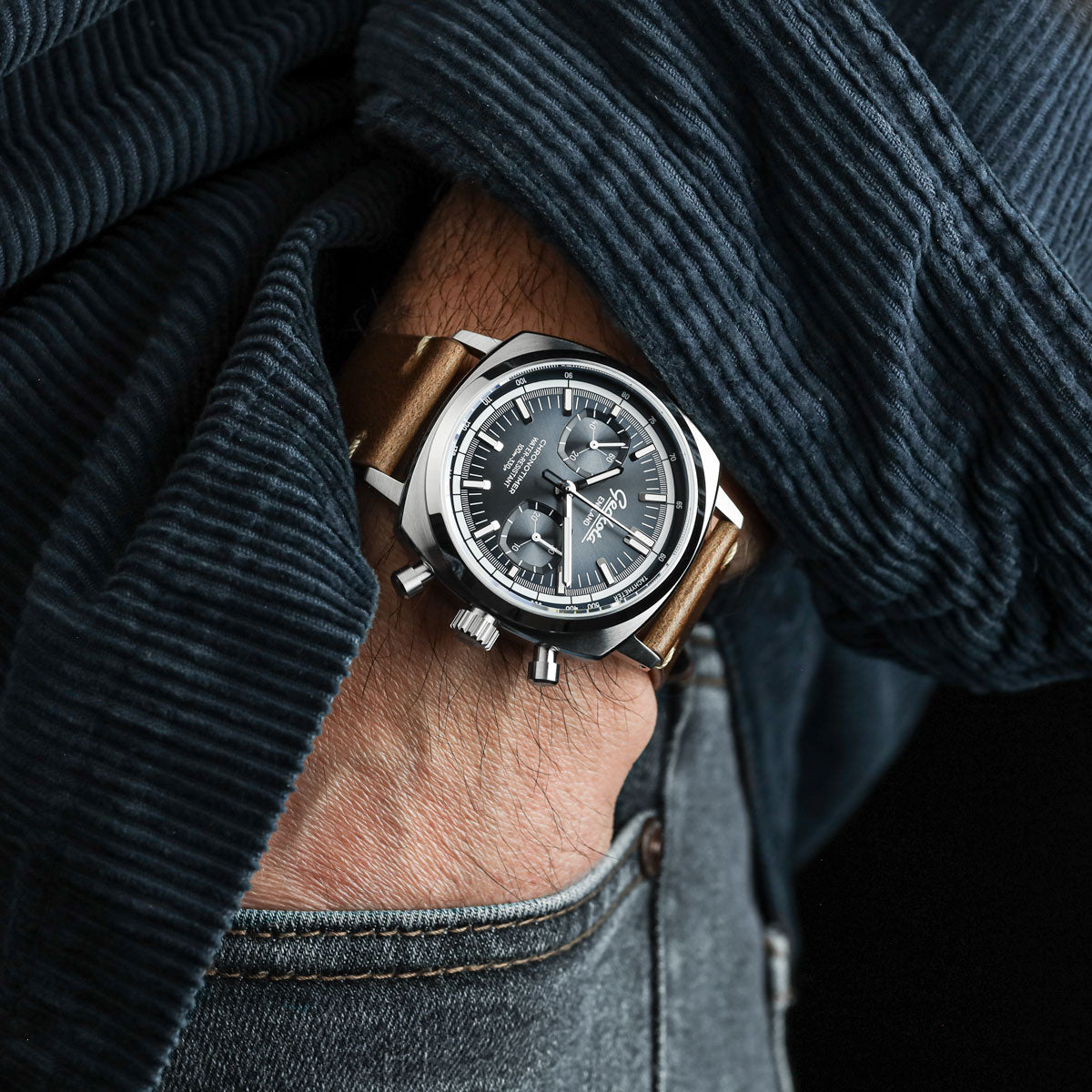 Classic Chronotimer Watch Aegean Blue