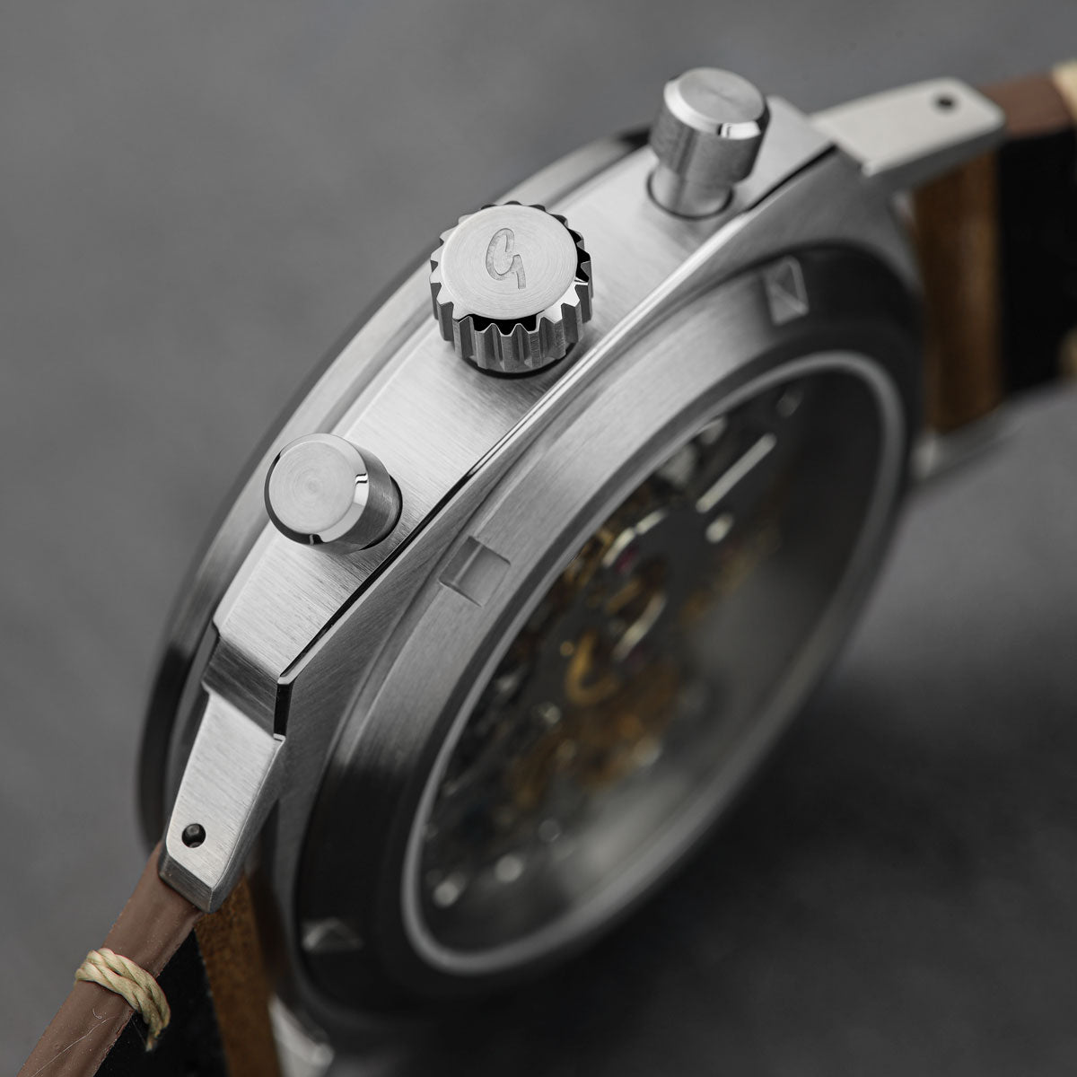 Classic Chronotimer Watch Tuscan Brown