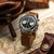 Geckota Vintage V-Stitch Italian Leather Watch Strap - Light Brown - additional image 3