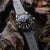 Seacroft Waffle FKM Rubber Dive Watch Strap - Grey - additional image 2