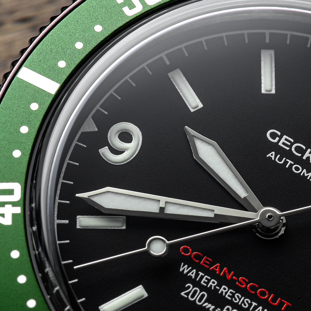 Ocean-Scout Dive Watch Emerald Green