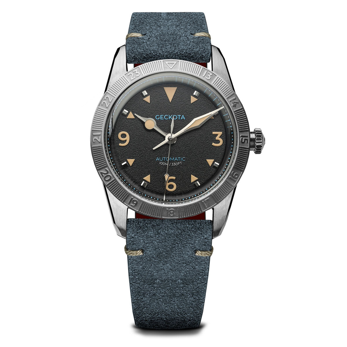 Airstream Frontier Watch Black Textured Dial