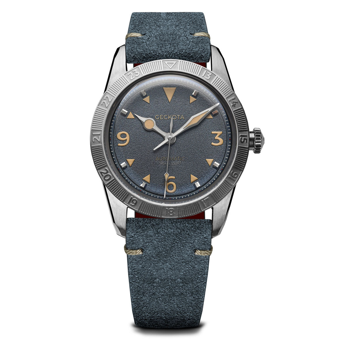 Airstream Frontier Watch Blue Textured Dial