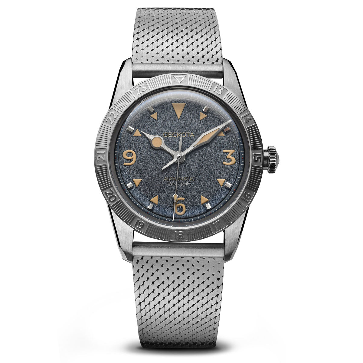 Airstream Frontier Watch Blue Textured Dial