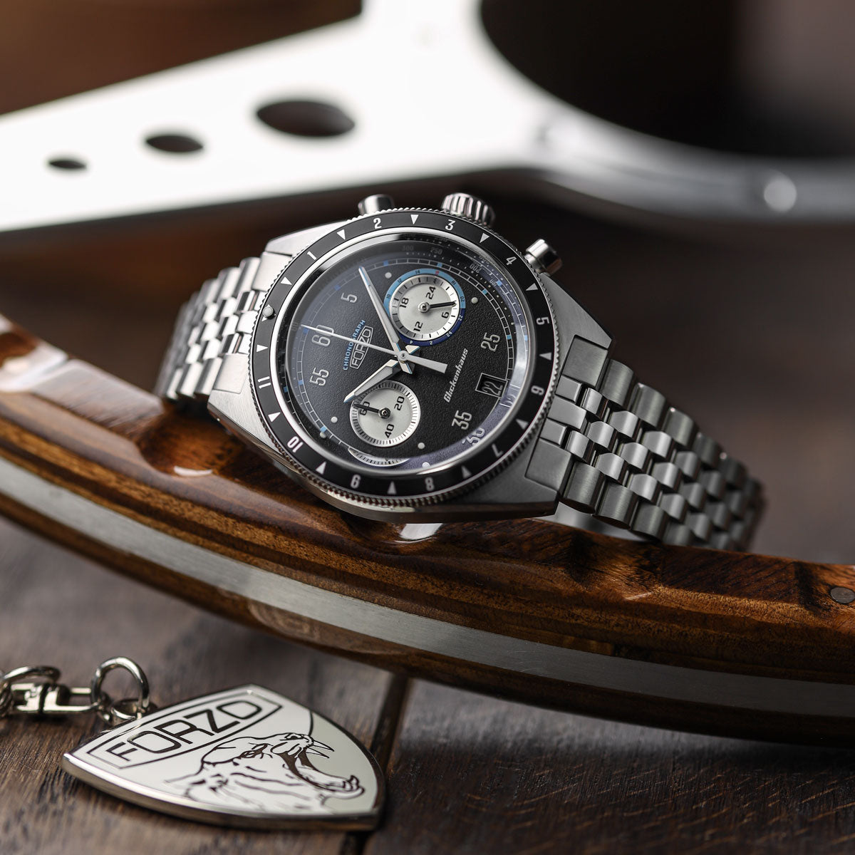 FORZO Glickenhaus Chronograph Black & Blue RWB046-BK - additional image 4