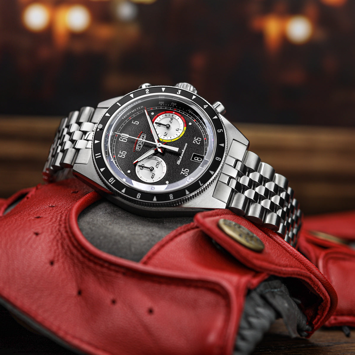 FORZO Glickenhaus Chronograph Black & Red SS-B01-B - additional image 3