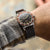 Geckota Ocean-Scout Dive Watch - Sienna Brown - Silver - additional image 2