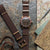 Geckota Ocean-Scout Nylon Watch Strap - Brown - Gold Buckle - 20mm - additional image 4