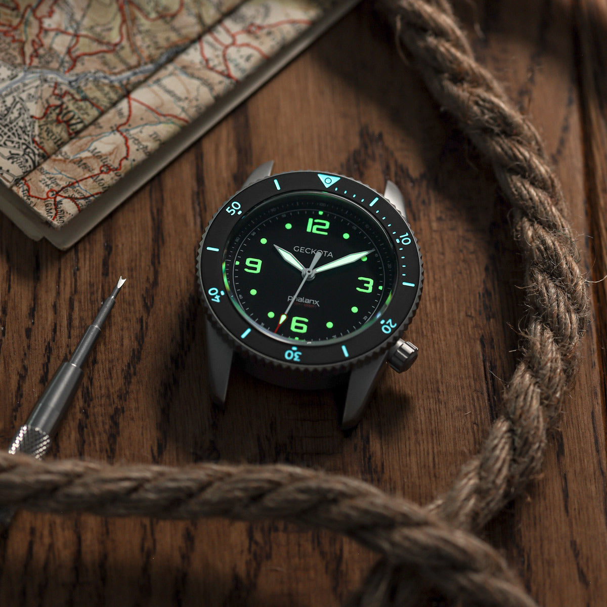 Geckota S-01 Phalanx Special Operations Watch / "Intelligence" Tactical Set - additional image 2