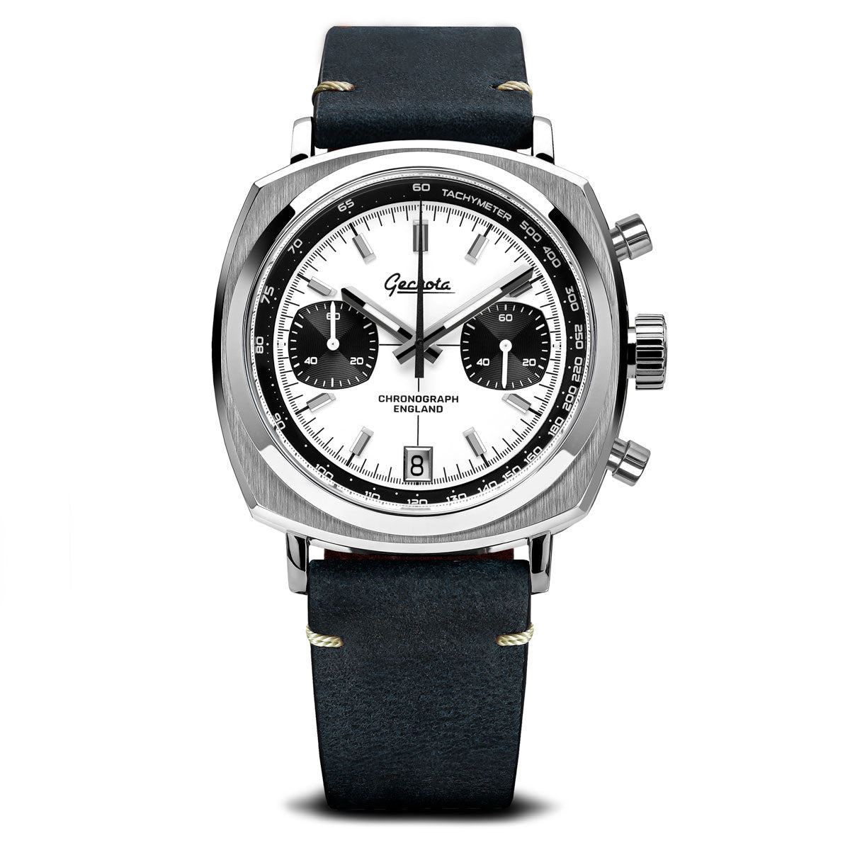 Geckota Chronotimer Chronograph Watch Classic Panda