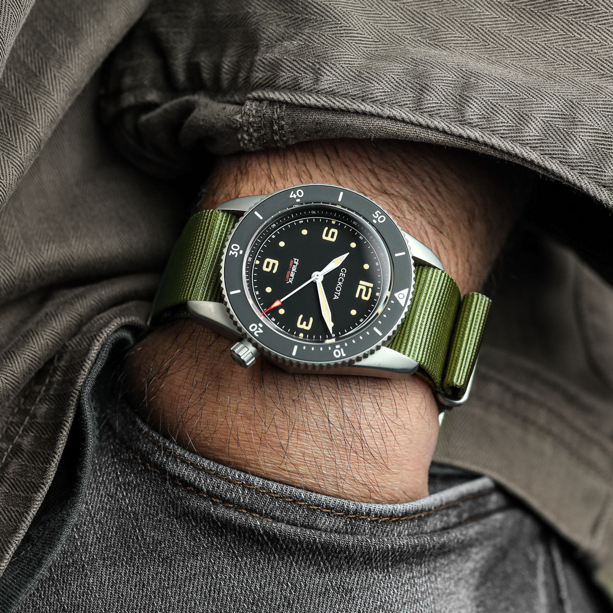 Phalanx Satin Reef Green