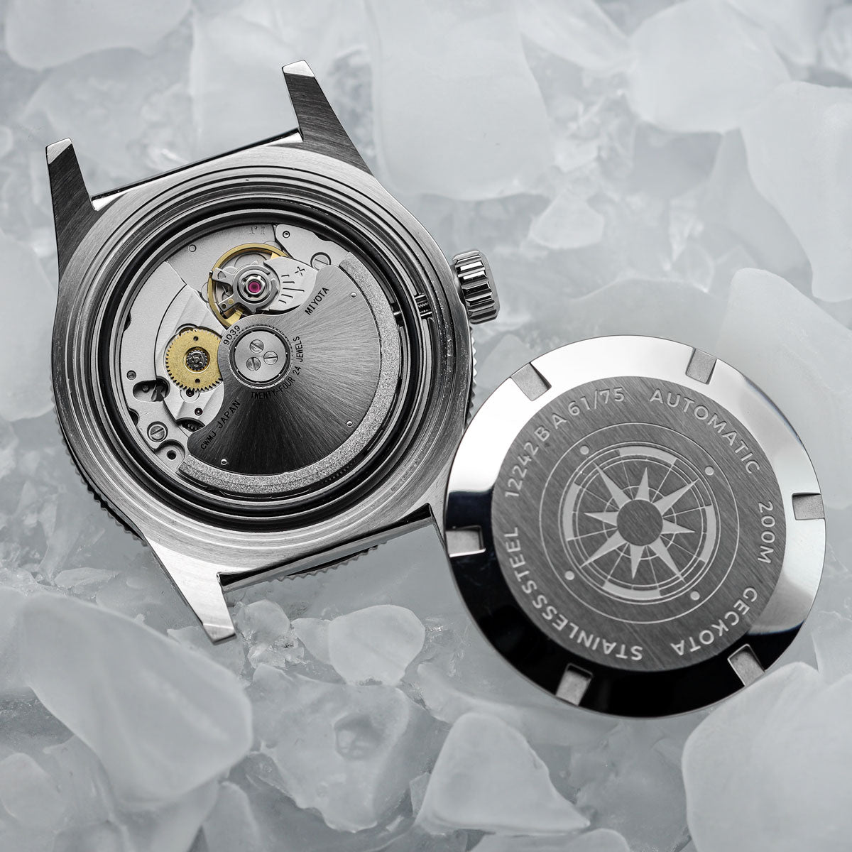 Ocean-Scout Dive Watch Ice White
