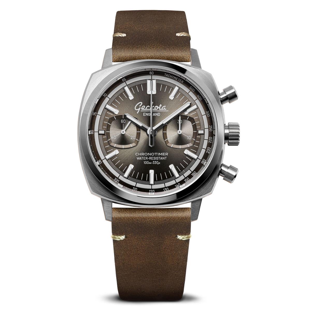 Classic Chronotimer Watch Tuscan Brown