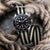 The Vintage Watch Company Nylon Watch Strap - Black / Gold