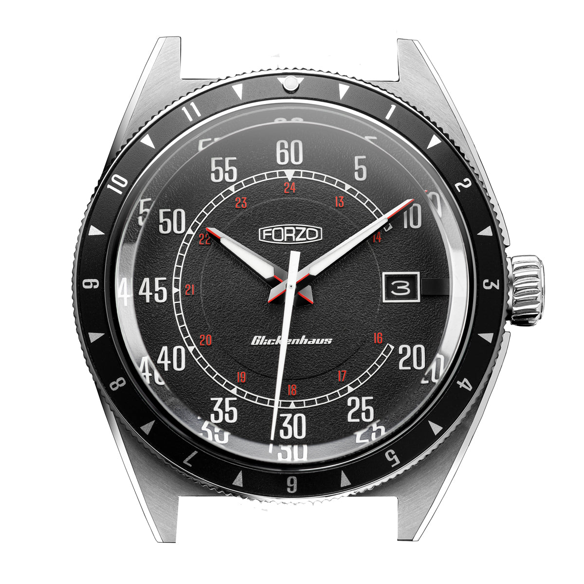 FORZO Glickenhaus Automatic Black and Red SS-B02-B